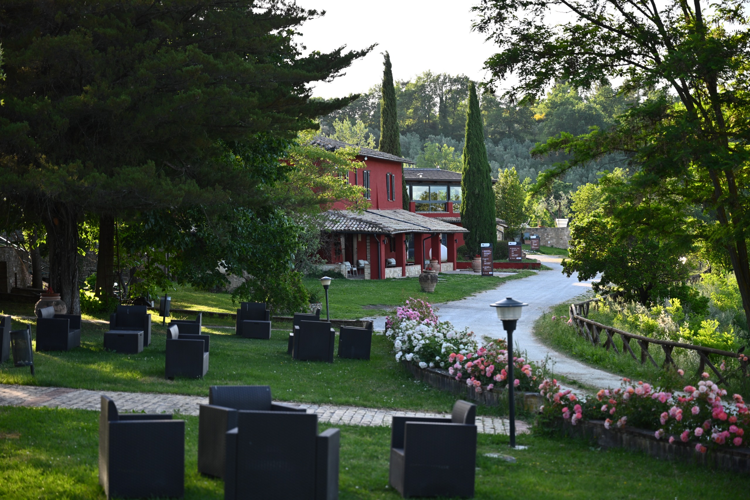 Il Poggio dei Pettirossi affacciato sulla Valle Umbra